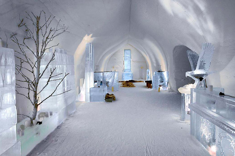 Организованный тур из Израиля в Лапландию Ледяной отель