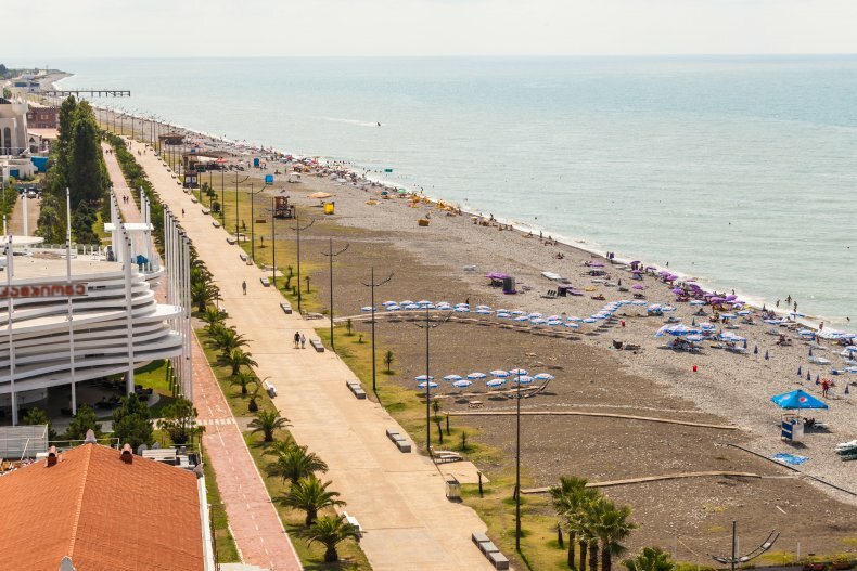 Пляж в Батуми   